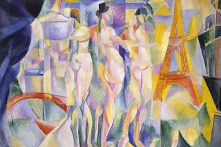 《巴黎城》Robert Delaunay