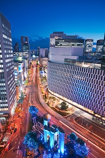 大阪梅田の夜景