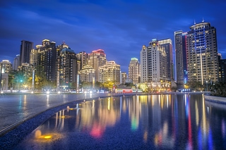 台中の夜景