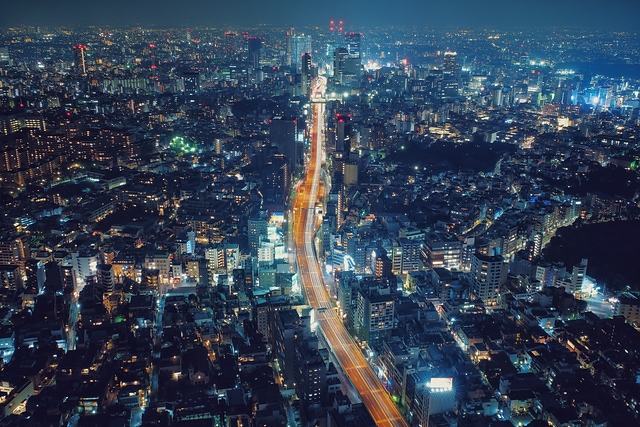 東京の夜景