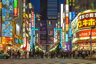 東京街頭