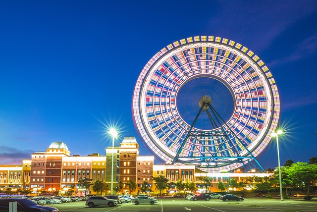 麗寶樂園夜景