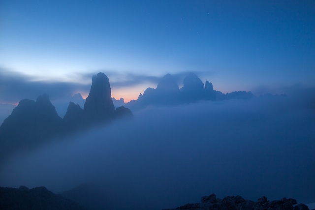 Twilight from Cadini of Misurina