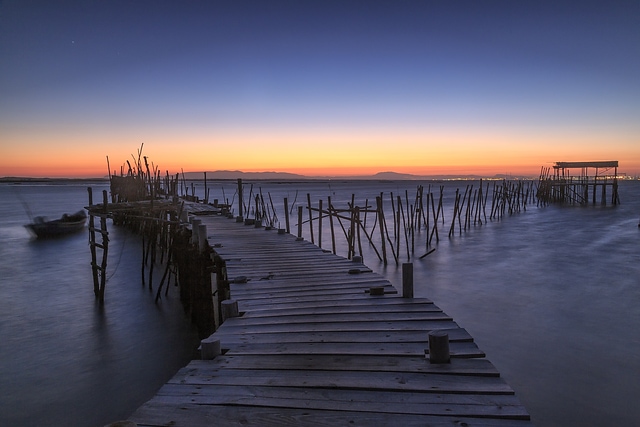 Palafito Pier of Carrasqueira Portugal