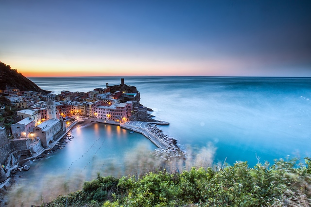 Sunrise in Vernazza Liguria