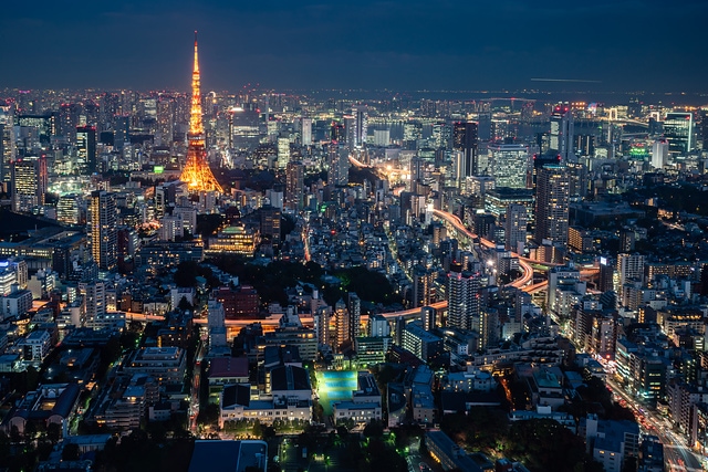 東京天際線，東京鐵塔 — Yao