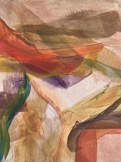 Modern abstract art. Contemporary art.