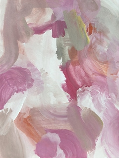 MODERN PINK ABSTRACT TEXTURE ART