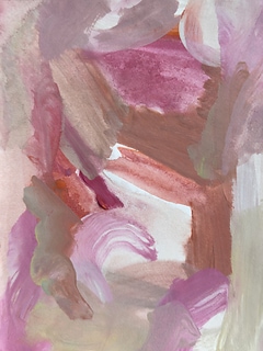 MODERN PINK ABSTRACT TEXTURE ART