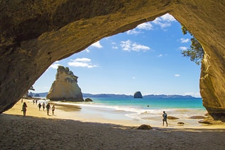 New Zealand Cathedral Cove
