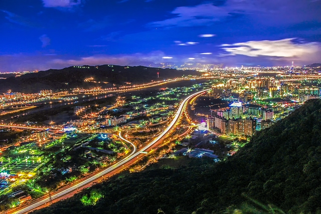 三峽鳶山夜景