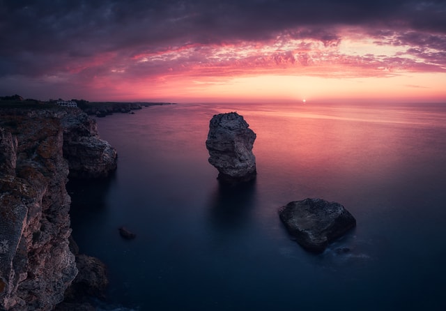 The sunrise